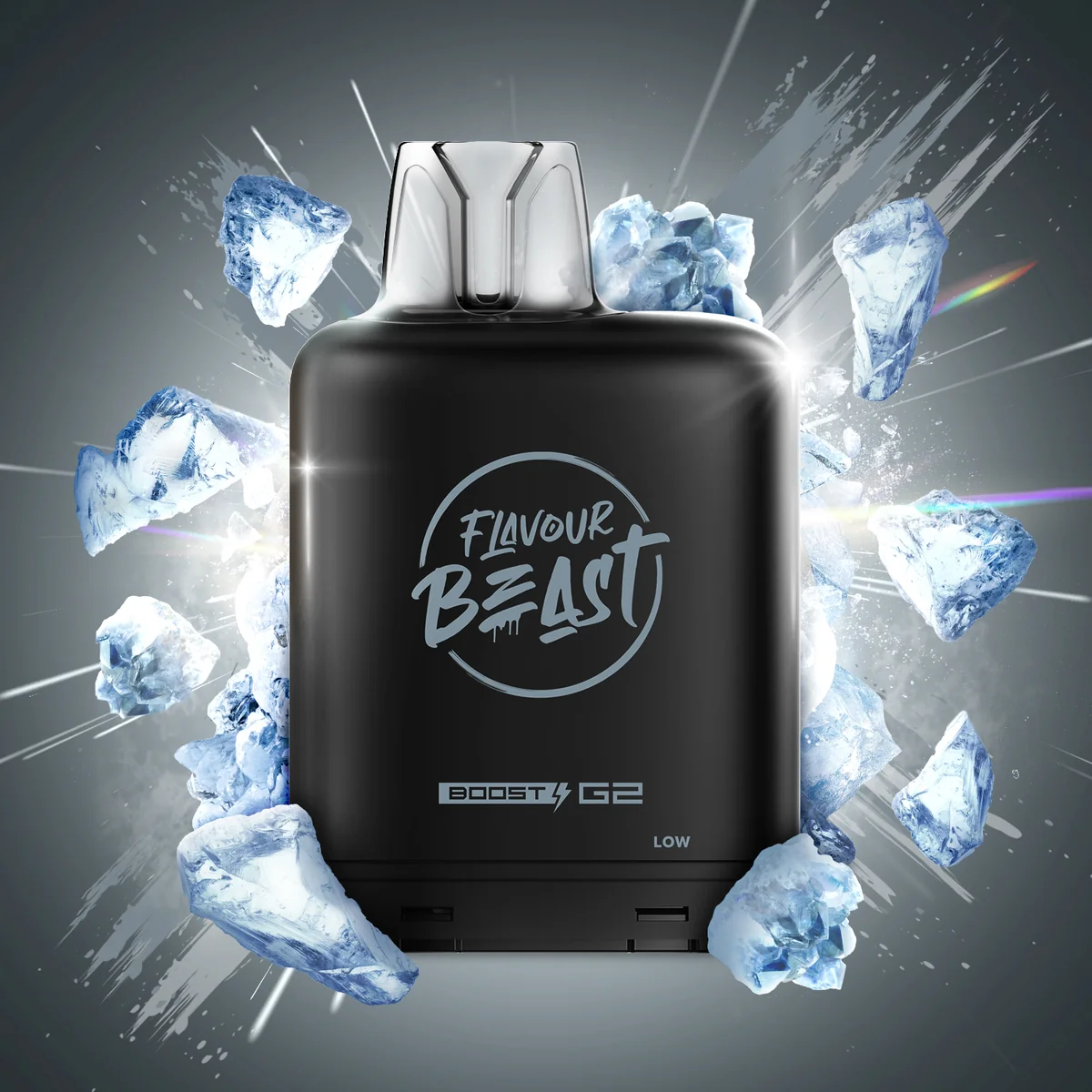 LevelX_BoostG2_FB-NOV2024-COL_ArcticMenthol flavour beast hydra refill